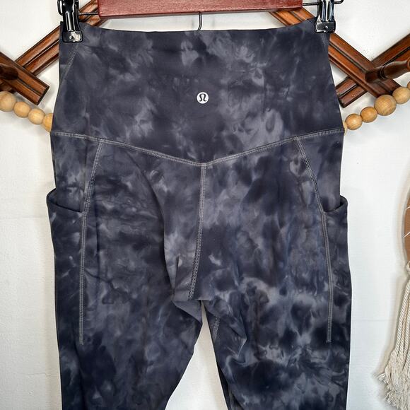 Lululemon Diamond Dye Graphite Gray Align Pocket Leggings - Picture 4 of 6
